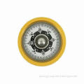 Yellow Ship Compass, made of metal, sizes and colors available